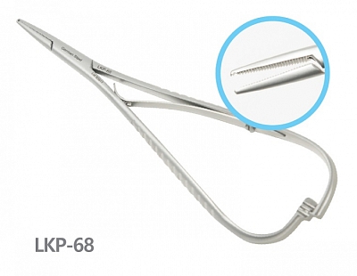 LKP-68 Зажим Смаха прямой, с отверстием